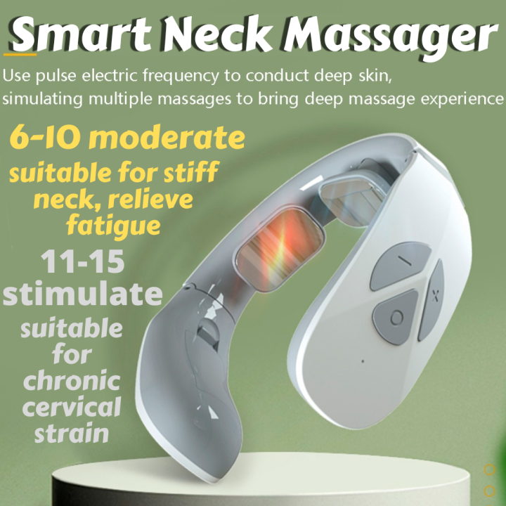 Neck Relax Massage Machine, Smart Neck Massager Relieve Fatigue 6