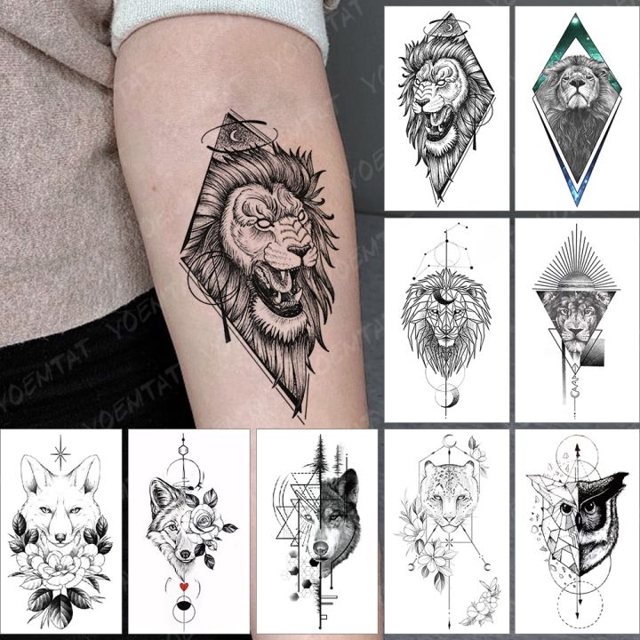 waterproof-temporary-tattoo-sticker-dot-roar-lion-flash-tatoo-wolf-moon-starry-sky-arm-wrist-fake-tatto-for-body-art-women-men