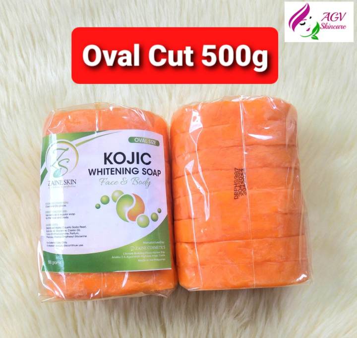 ZAINE SKIN KOJIC OVAL WHITENING SOAP SOAP 500G/BEAUCHE HOTEL CUT ...