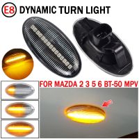 For Mazda 2 2003-2014 For Mazda 3 5 6 BT-50 MPV Car Led Dynamic Turn Signal Light Side Marker Fender Indicator Blinker Lamp