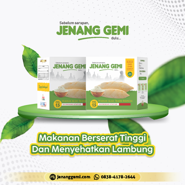 Jenang Gemi isi 30 Sachet Rasa Pisang | Lazada Indonesia