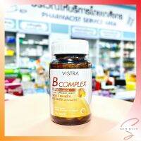 VISTRA B-COMPLEX PLUS Minerals - วิสทร้า บี คอมเพล็กซ์ พลัส มิเนอรัล 30 เม็ด [ แท้ 100% ]