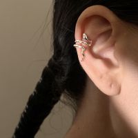 1Pcs Punk Animals Clip Earring for Women Man Exquisite Snake Fake Piercing Ear Cuff Without Holes Faux Clip On Earcuff Earrings