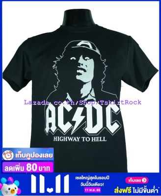 เสื้อวง AC/DC เสื้อยืดวงดนตรีร็อค เสื้อร็อค เอซี/ดีซี ADC1572 สินค้าในประเทศ