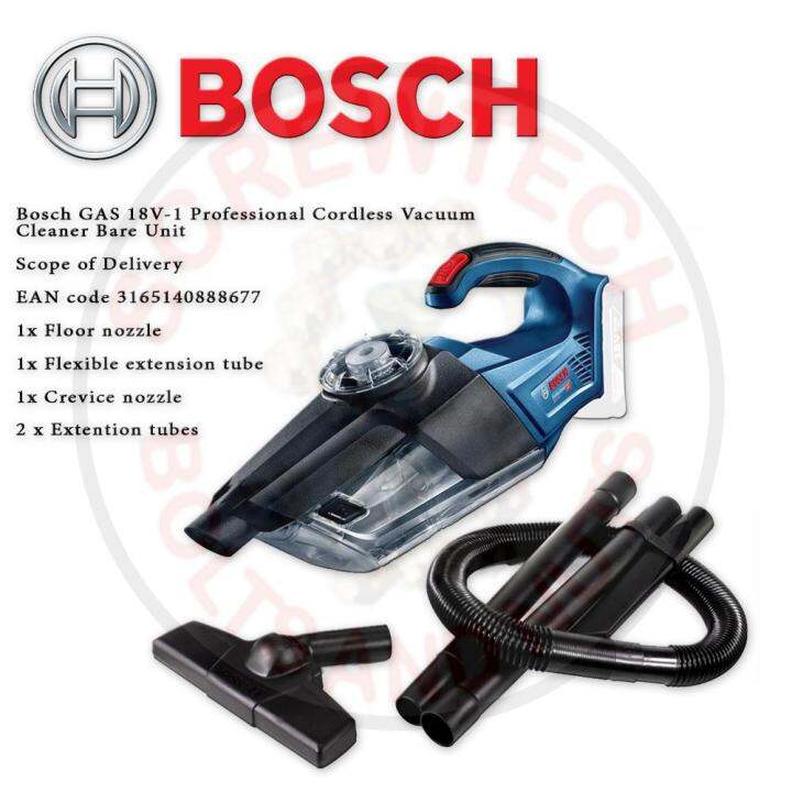 Bosch Cordless 18V Vacuum Cleaner GAS18V1 Lazada PH