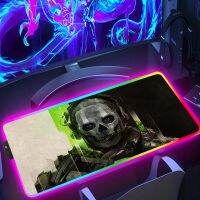 2023ใหม่แผ่นรองเมาส์คีย์บอร์ดสำหรับเล่นเกมคอลออฟดิวตี้ RGB Xxl แผ่นรองเมาส์แผ่นรองปูโต๊ะเล่นเกมอุปกรณ์เสริมสำหรับ Pc Mause อะนิเมะขนาดใหญ่ Backlit