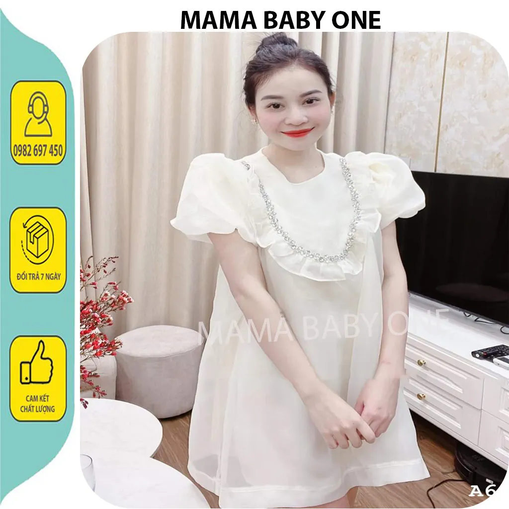 mama_baby_one V270] ĐẦM BẦU DỰ TIỆC, DẠ HỘI-VÁY BẦU CÔNG SỞ MÙA HÈ ...