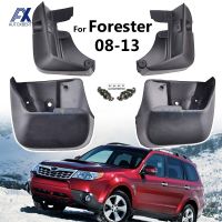 ชุดรถด้านหน้าด้านหลัง Fender Flares Splash Guards Mud Flaps Mudguards สำหรับ Subaru Forester SH 2008 2009 2010 2011 2012 2013