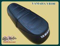 YAMAHA YB100 COMPLETE DOUBLE SEAT "BLACK" #เบาะ เบาะรถมอเตอร์ไซค์ สีดำ พร้อมสกรีนอักษร YAMAHA สีขาว สินค้าคุณภาพดี