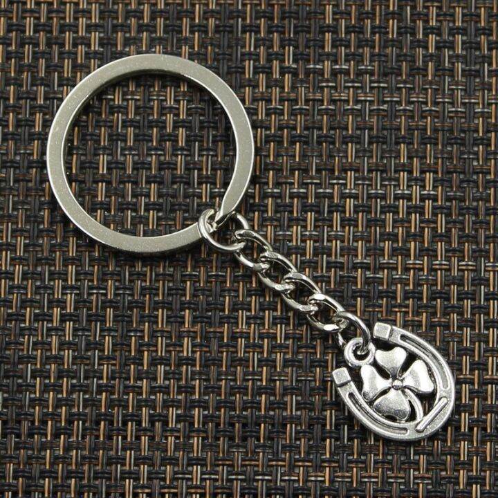 new-fashion-keychain-18x15mm-horseshoe-lucky-clover-pendants-diy-men-jewelry-car-key-chain-ring-holder-souvenir-for-gift-key-chains