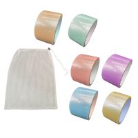 ☌❧✕ 6x 10M Sticky Ball Tape Sensory Toys Craft Educational Supplies Creative DIY Colored Adhesive Tape for Adult Party Relaxing