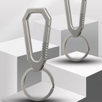 Lightweight Matte Buckle Outdoor Small Tool Titanium Alloy Keychain Car Buckles Key Ring Gift Accessories