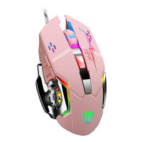 Macro Programming Gaming Mouse 3000DPI Adjustable Wired Optical LED Computer Mice USB Cable Gamer Mouse for Office Laptop PC