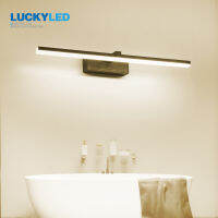 LUCKYLED ที่ทันสมัยนําแสงห้องน้ําโคมไฟติดผนังกระจกกันน้ํา 16W 20W AC85-265V จิตรกรรมโคมไฟติดผนัง Sconce ห้องนั่งเล่น