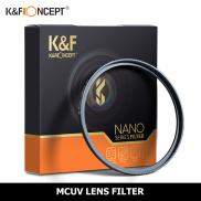 Bộ Lọc MCUV Khái Niệm K & F Bộ Lọc Phủ Nanomet Kính SCHOTT Khung Mỏng KF