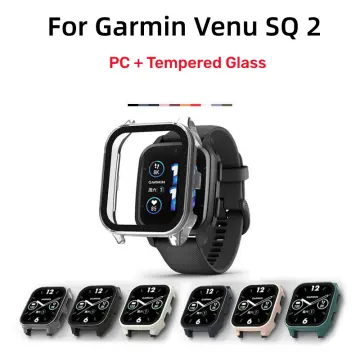 TPU Soft Shell Full Edge Frame Smartwatch Case For Garmin Venu SQ/SQ 2  Music Smart Watch Protective Bumper Cover sq2 Accessories