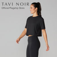 Tavi Noir แทวี นัวร์ เสื้อออกกำลังกาย Crop Tee