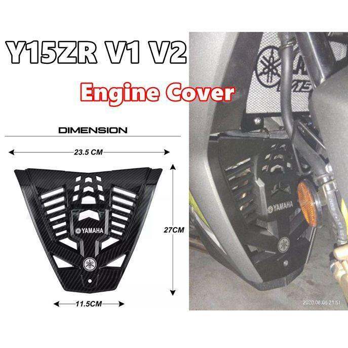 Y15 Y15ZR V1 ENGINE COVER Carbon Black COOLANT NET RADIATOR Lazada