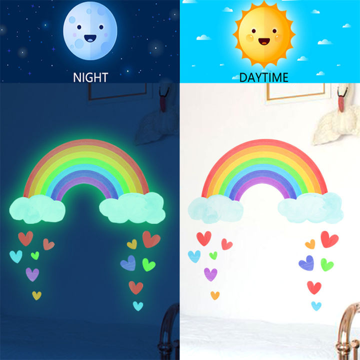 room-wall-stickers-childrens-decorative-love-rainbow