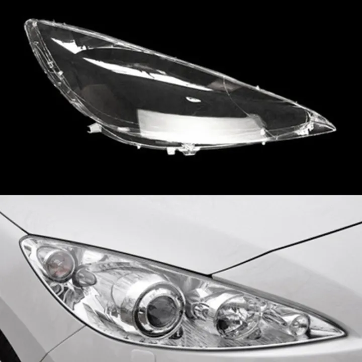 1pair-car-front-headlight-cover-head-light-lamp-lens-shell-replacement-for-peugeot-408-2009-2010-2011-2012