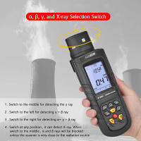 keykits- CEM DT-9501 Multifunctional Digital Radiation Scanner Reactor Geiger Counter Radiation Detector α β γ X-ray Detecting Instrument Portable Handheld Household Radiate Inspection Instrument with 4000 Sets of Data Storage