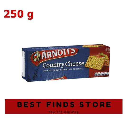 Arnott's Country Cheese Crackers, 250g Lazada PH