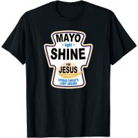 NEW LIMITED Christian Mayo Light Shine Jesus Gift Premium T-Shirt