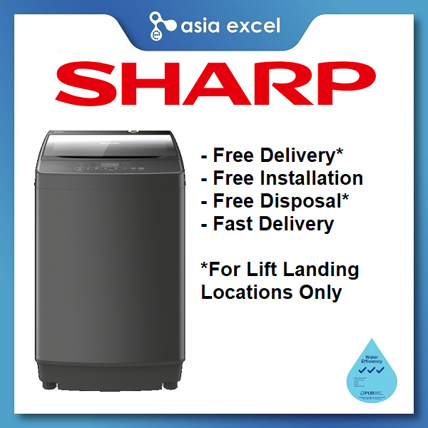 sharp es washing machine