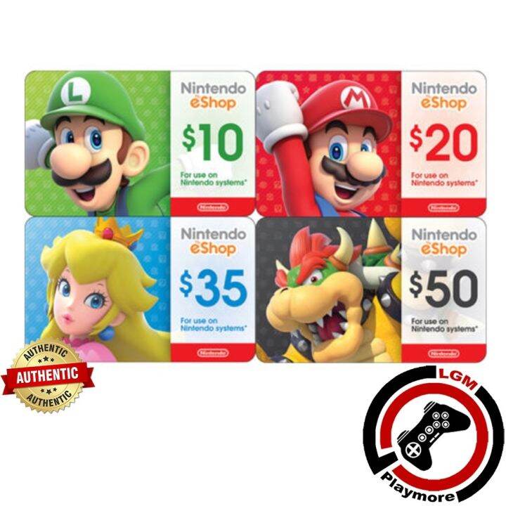 Nintendo eshop card lazada new arrivals