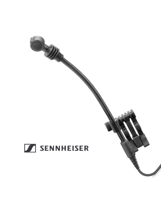 sennheiser-e608-dynamic-mic-ไมค์ไดนามิก-ไมค์จ่อเครื่องดนตรี-สำหรับเครื่องเป่าลมทองเหลืองหรือกลอง-แถมฟรีกระเป๋า-amp-คลิปไมค์