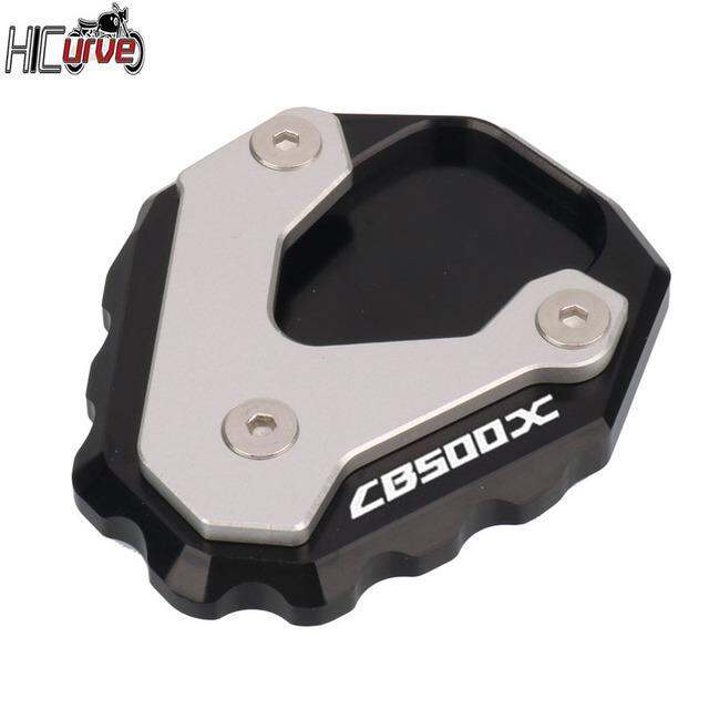 แผ่นขยายขาตั้งด้านข้างสำหรับมอเตอร์ไซค์ฮอนด้า-cb500x-cb-cb500-x-2019-2022-500x-ขยายแผ่นรอง