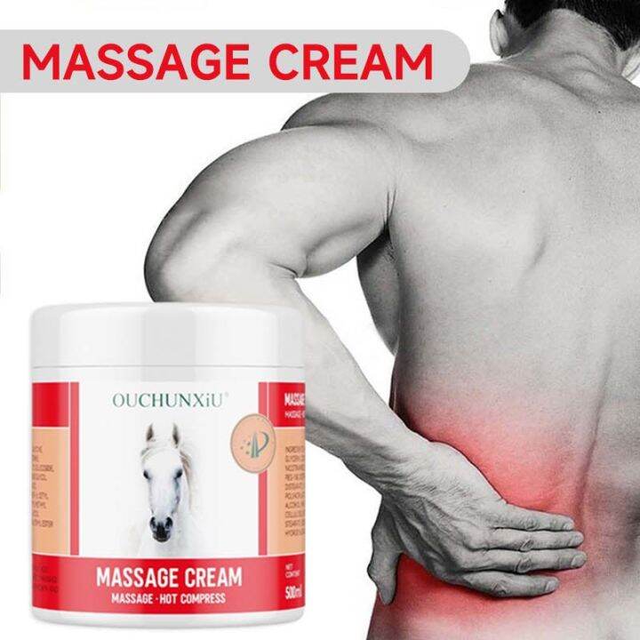 Horse cream massage cream gel to relieve pain of muscles in joints