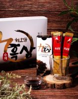 **นำเข้าจากเกาหลี** เครื่องดื่มโสมดำเกาหลี เกรดพรีเมี่ยม Haeodam Handmade Black Ginseng Gel 해오담 수제 흑삼겔