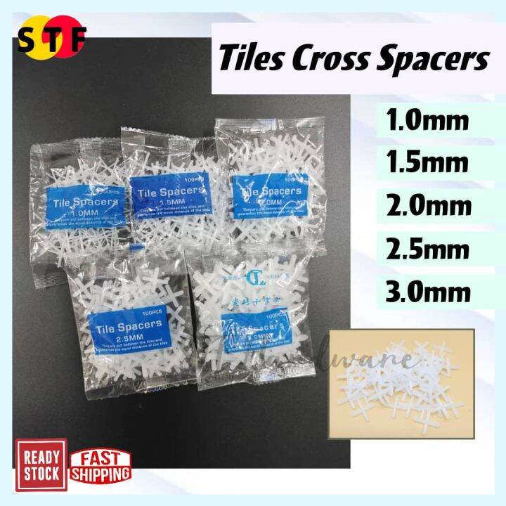 Mosaic Tile Spacer / Tile Cross / Mosaic Spacer 100pcs ( 1.5mm, 2.0mm