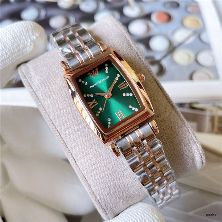 rose-gold-silver-tide-brand-armani-women-quartz-watch-นาฬิกาข้อมือสตรีสามขานาฬิกาคุณภาพสูง