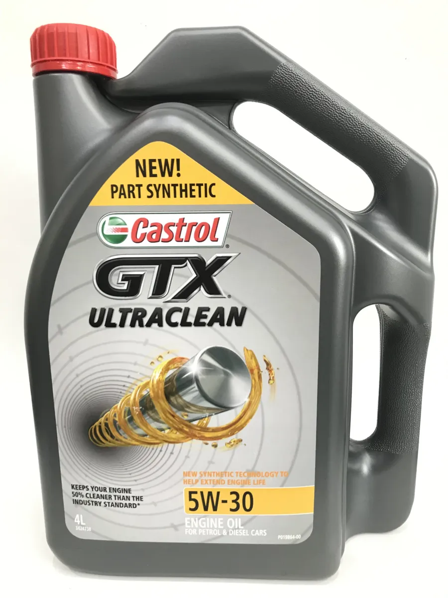 Original)CASTROL GTX ULTRACLEAN 5W30 4L | Lazada