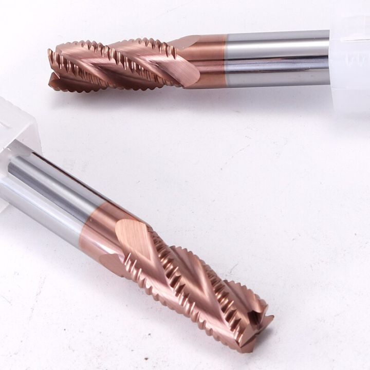 เครื่องตัดมิลลิ่งอลูมิเนียมหยาบ-hrc55-4-ขลุ่ยเครื่องมือกัดคาร์ไบด์-cnc-endmill-อลูมิเนียมทองแดงตัด-end-mill-6mm-8mm