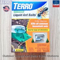 TERRO® T360 Ant &amp; Roach Baits 4 Bait Stations ผลิตภัณฑ์กำจัดมดและแมลงสาบ