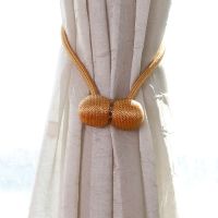 【CW】 Magnetic Curtain Tiebacks Tie Rope Accessory Rods Accessoires Backs Holdbacks Buckle Holder