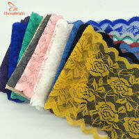 ChengBright Borong 2Yard Berkualiti Tinggi Renda Fabrik Kain Renda Afrika Bunga Corak ริบบิ้นลูกไม้15Cm Lebar Diy