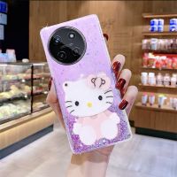 เคสโทรศัพท์มือถือแฟชั่น Realme11 RealmeC51 NFC Realme 11 C51 NFC 4G 5G กันแดดป้องกันปลอกเคสใสแวววาวลายการ์ตูน