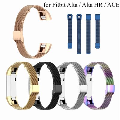 （A creative）วงโลหะสำหรับ F Itbit Alta Hr/fitbit Alta สายรัดข้อมือสแตนเลสสร้อยข้อมือเปลี่ยนวงนาฬิกาสำหรับ F Itbit Alta HR สาย