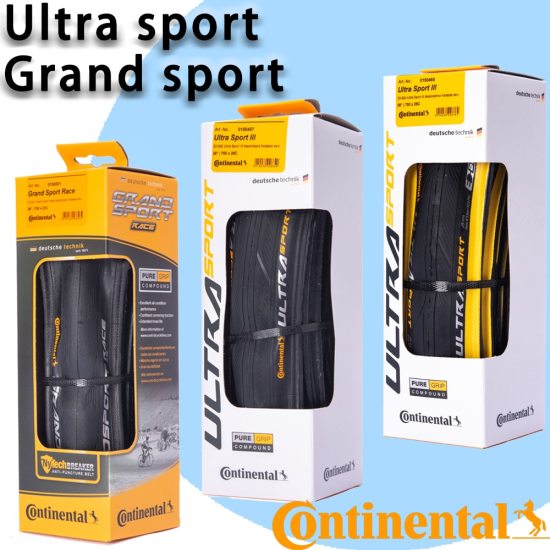 Continental ultra sport 3 grand sport chính hãng móc treo lốp xe đạp đường - ảnh sản phẩm 1