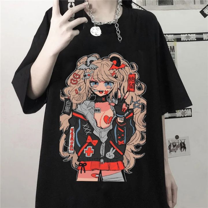 Buy Haruko Amaya and Syria Ootsuka Maken Ki 33 Anime TShirt  ShortSleeved Womens topSuitable for Daily wear Online at desertcartINDIA