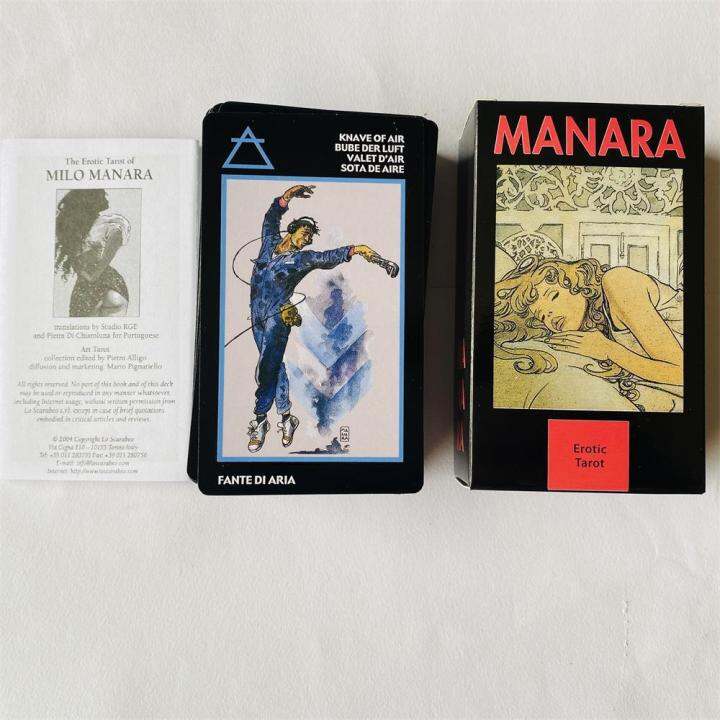 manara-ผู้ใหญ่ดาดฟ้าไพ่ทาโรต์-หนังสือคู่มือกระดาษ-ขนาดใหญ่มาตรฐาน12x7ซม-78แผ่นไพ่ทาโรต์การ์ดการอ่านการ์ด-guidebook-เวอร์ชั่นภาษาอังกฤษ-ไพ่ยิปซี-ไพ่ออราเคิล-ไพ่ทาโรต์-ไพ่ยิบซี-tarot-card