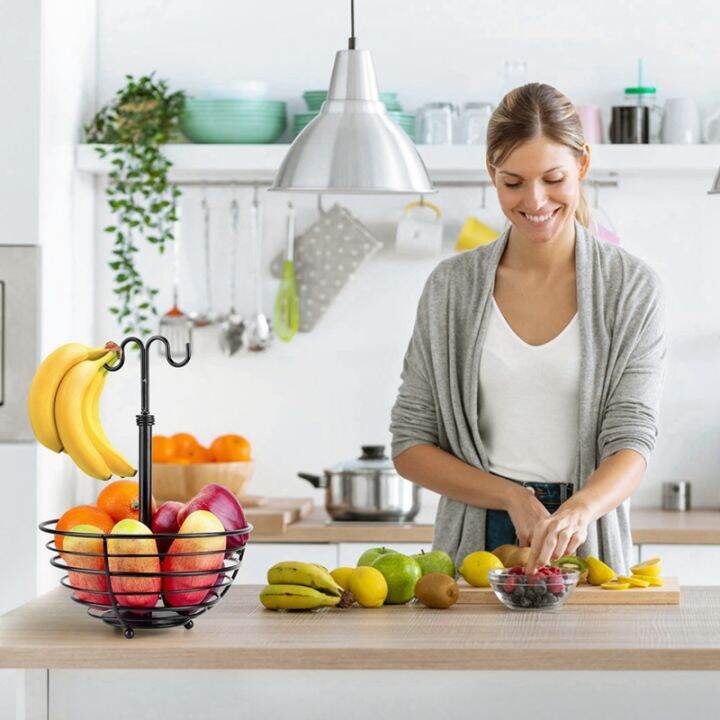 2pcs-metal-fruit-basket-portable-kitchen-storage-countertop-shelf-vegetable-rack-detachable-snack-holder-bread-baskets