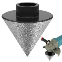 Diamond Beveling Chamfer Bit Sturdy Countersink Drill Bits Cone Milling Bits Tile Finishing Hole Drill Bits 58inch-11 Threads