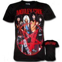 เสื้อวง MOTLEY CRUE เฮฟวีเมทัล TheRoxx ร็อค ไซส์ S M L XL 2023