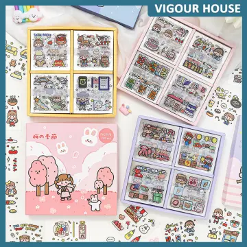 Shop 100pcs/set Kawaii Pet Washi Stickers Scrapbooking Diy Journal