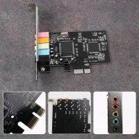 PCIe Sound Card 5.1, PCI Express Surround 3D Audio Card for PC with High Direct Sound Performance &amp; Low Profile Bracket